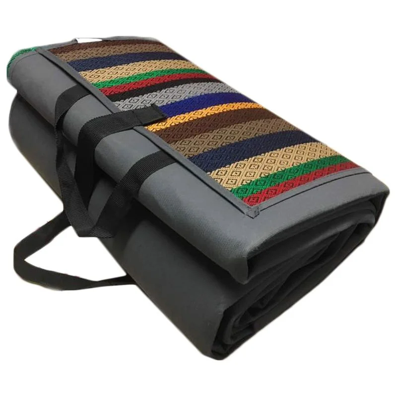زیر انداز ضد آب 15 یاردی (یک تکه) 18 نفره طرح جاجیمی صادراتی ساحل(3×5)