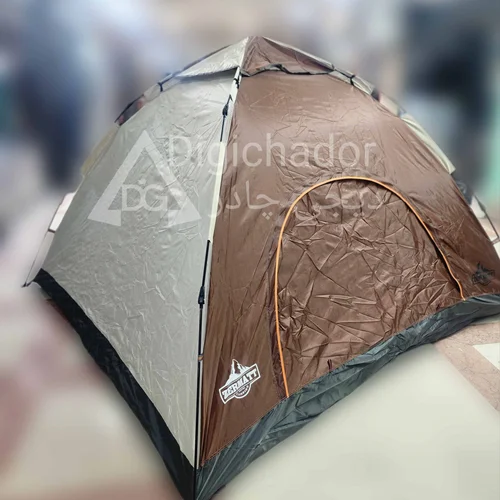 چادر عصایی اتومات 8 نفره ضد آب دو درب برند zermatt اصلی (خواب 4 نفر)