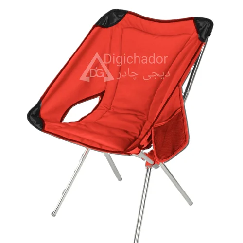 صندلی تاشو عصایی سوپر کمپ vip قرمز دیجی چادر