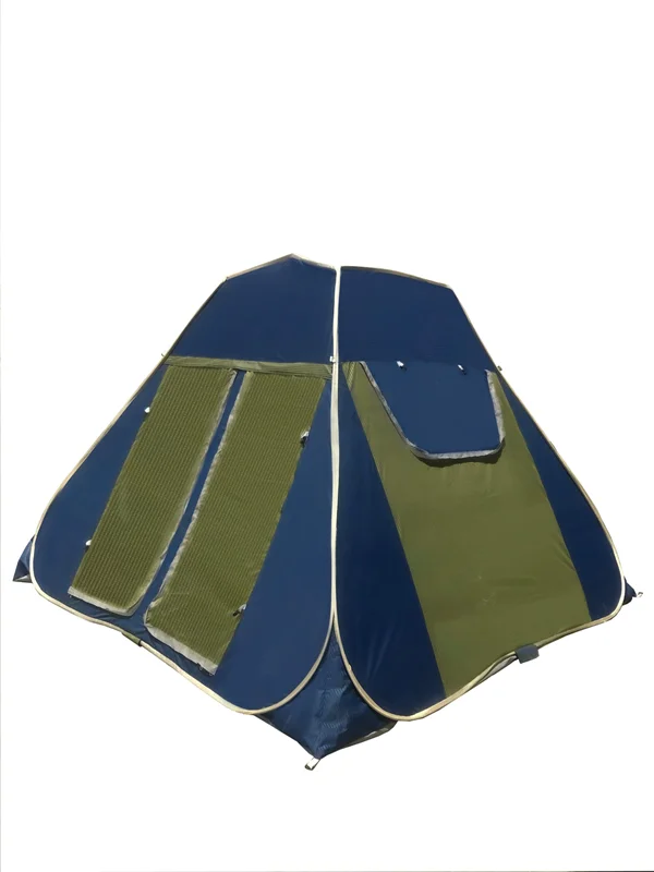 چادر مسافرتی فنری کمپ خانواده ۱۲ نفره مجهز به چتر