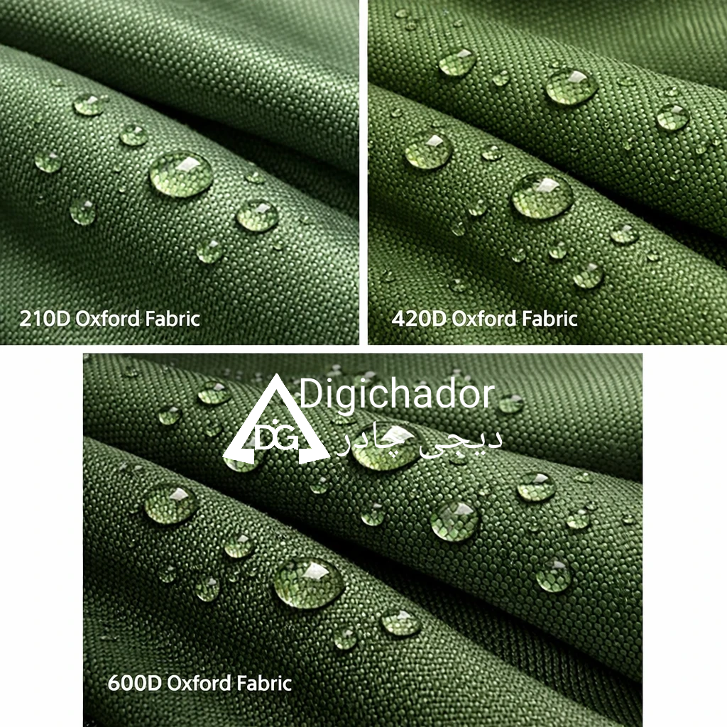 بررسی تخصصی پارچه آکسفورد در چادرهای مسافرتی فنری