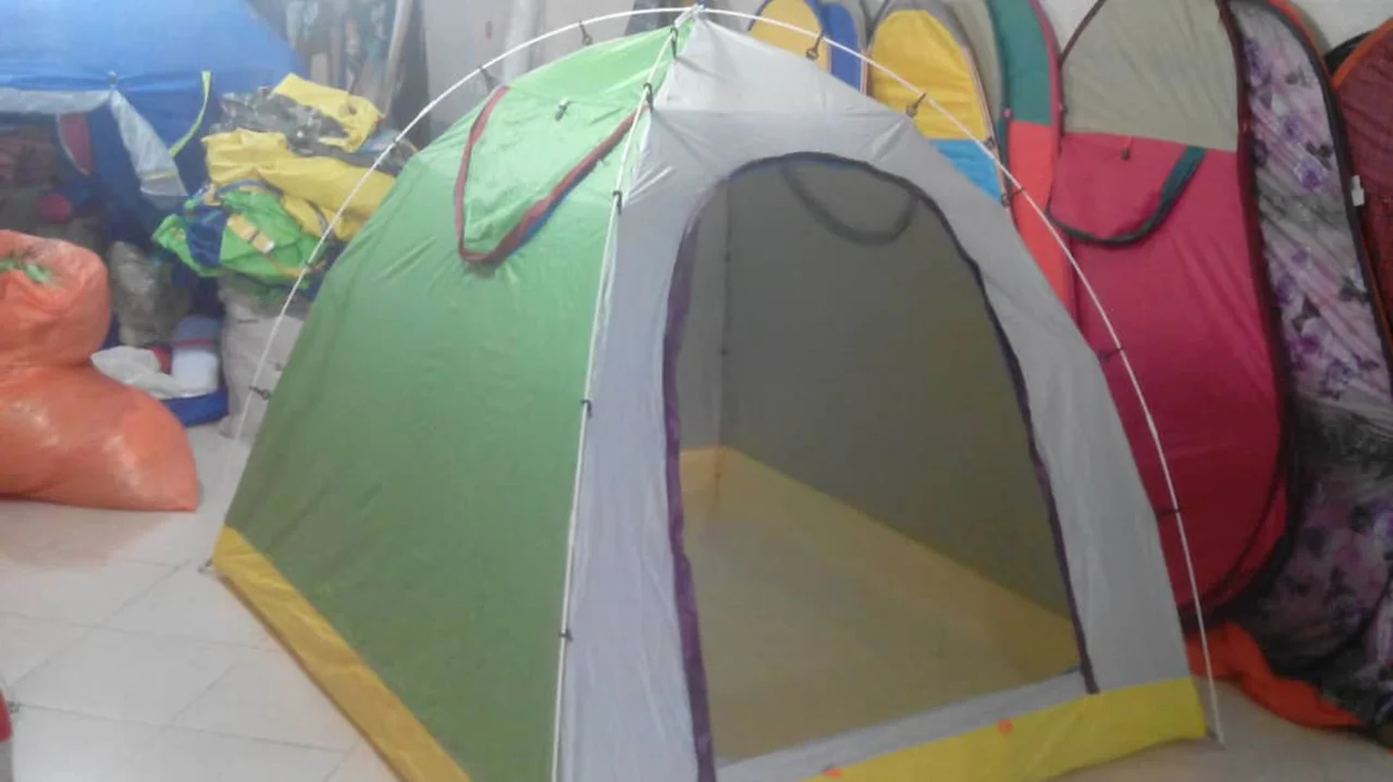 چادر میله ای عصایی شش نفره کف ضخیم دیجی چادر