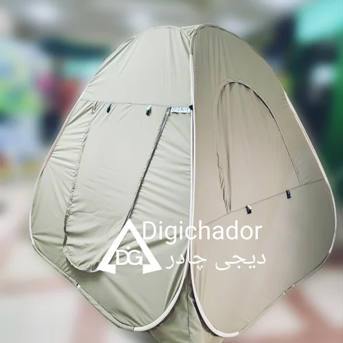 چادر مسافرتی آب گریز گورتکس vip خاکی ضخیم فنری ارتفاع بلند 8 نفره استرانگ آمریکایی دیجی چادر