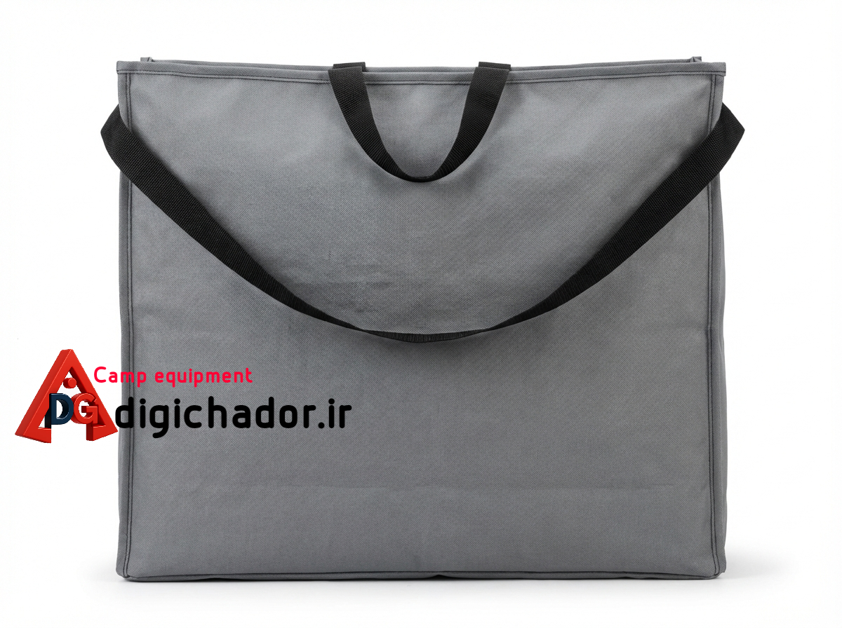 کیف (کاور) حمل صندلی تاشو سومیت زیپدار طوسی دیجی چادر