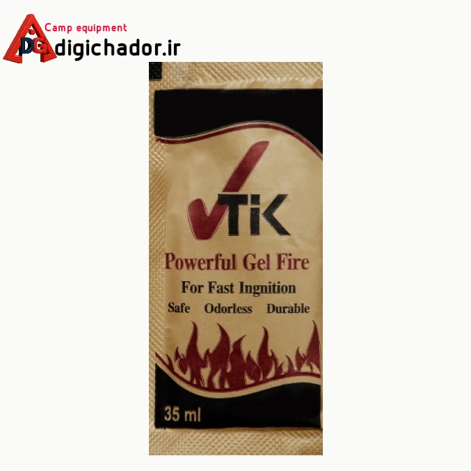 ژل آتشزا ساشه ای طبیعتگردی و شرایط اضطراری دیجی چادر