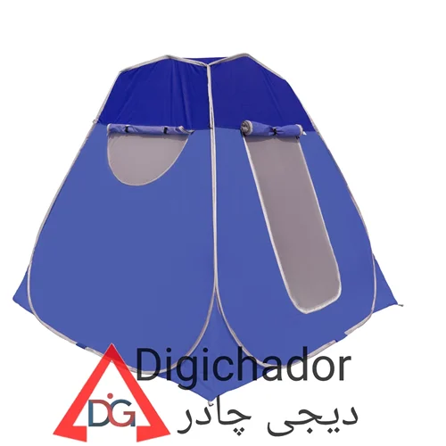 چادر مسافرتی فنری 8 نفره ارتفاع بلند دو درب هگزا اکو