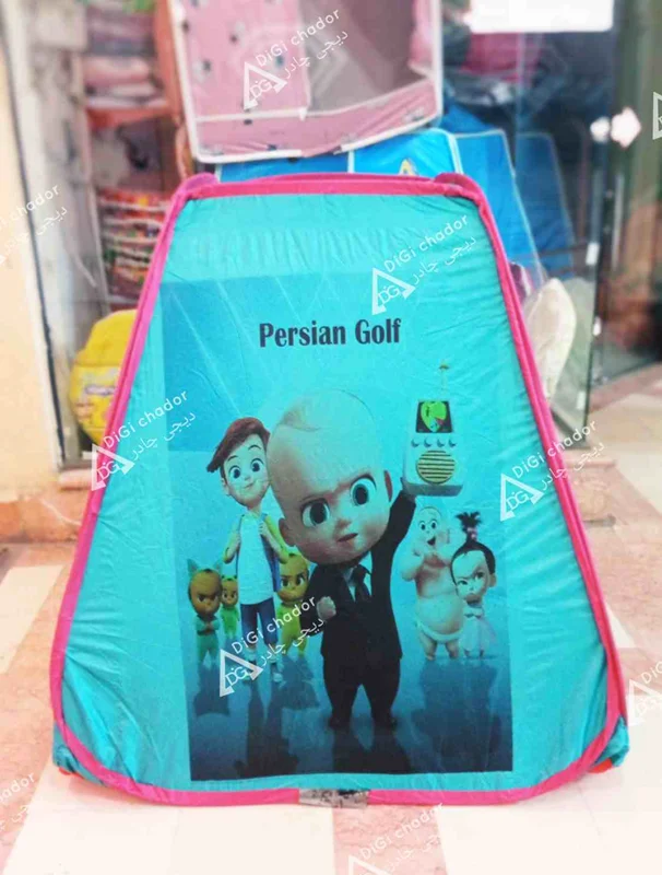 چادر بازی نوجوان فنری انیمیشن پسر رییس eco