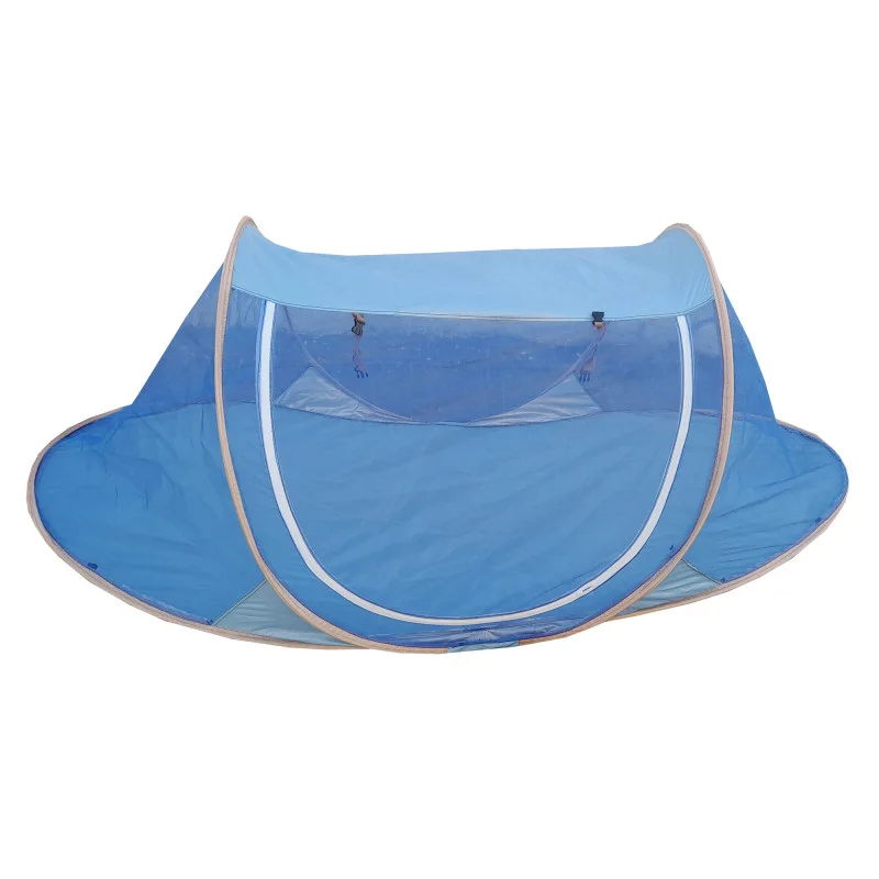 پشه بند فنری انفرادی قایقی رنگی با کف پلی استر ضد آب مدل young