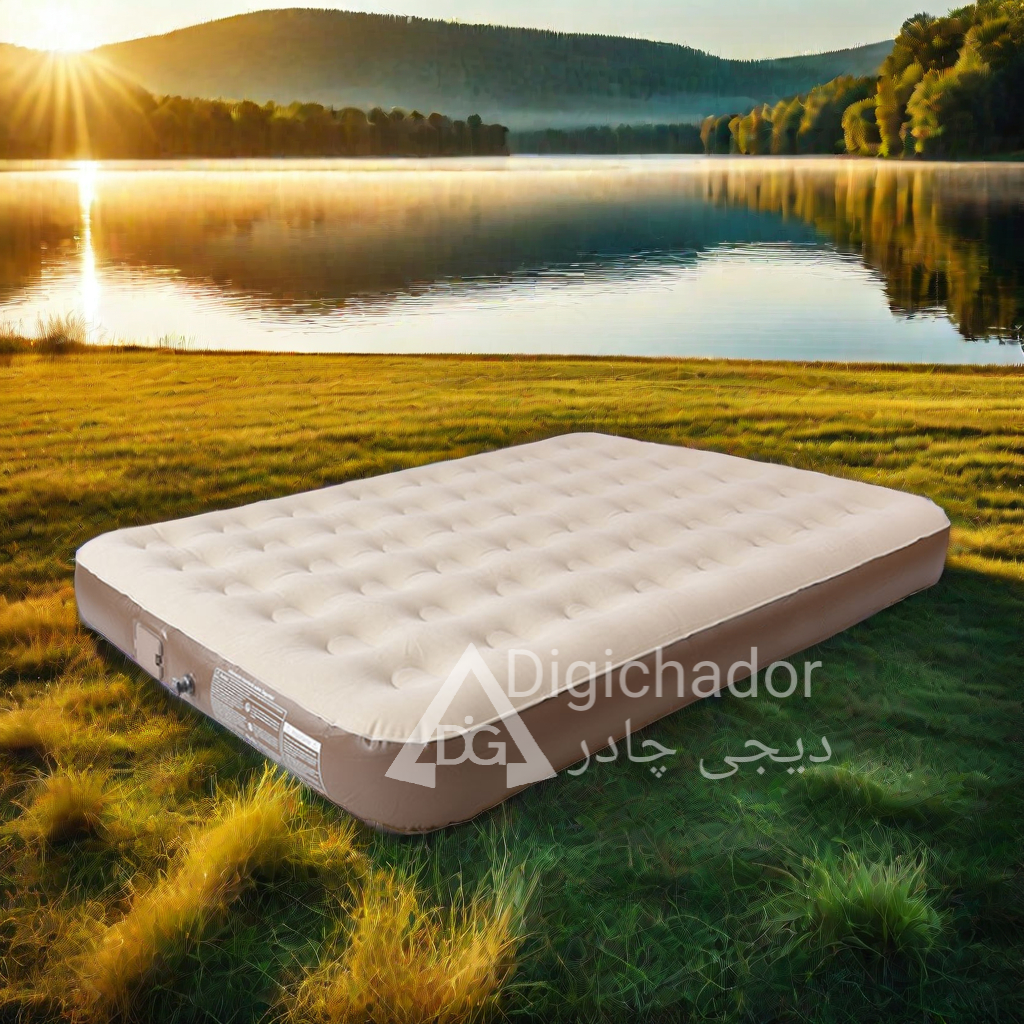 تشک بادی دو نفره ۴۸ حفره اتومات زرمات اورجینال