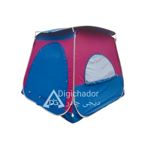 چادر مسافرتی فنری 8 نفره cubic گلکسی دیجی چادر (رنگ طوسی آبی)