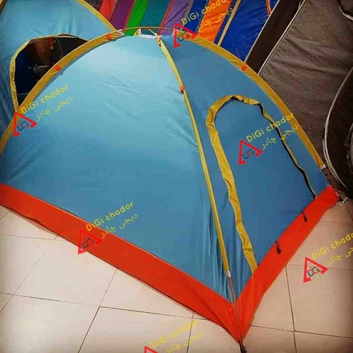 چادر میله ای انفرادی دو درب کف ضخیم با میله های نشکن