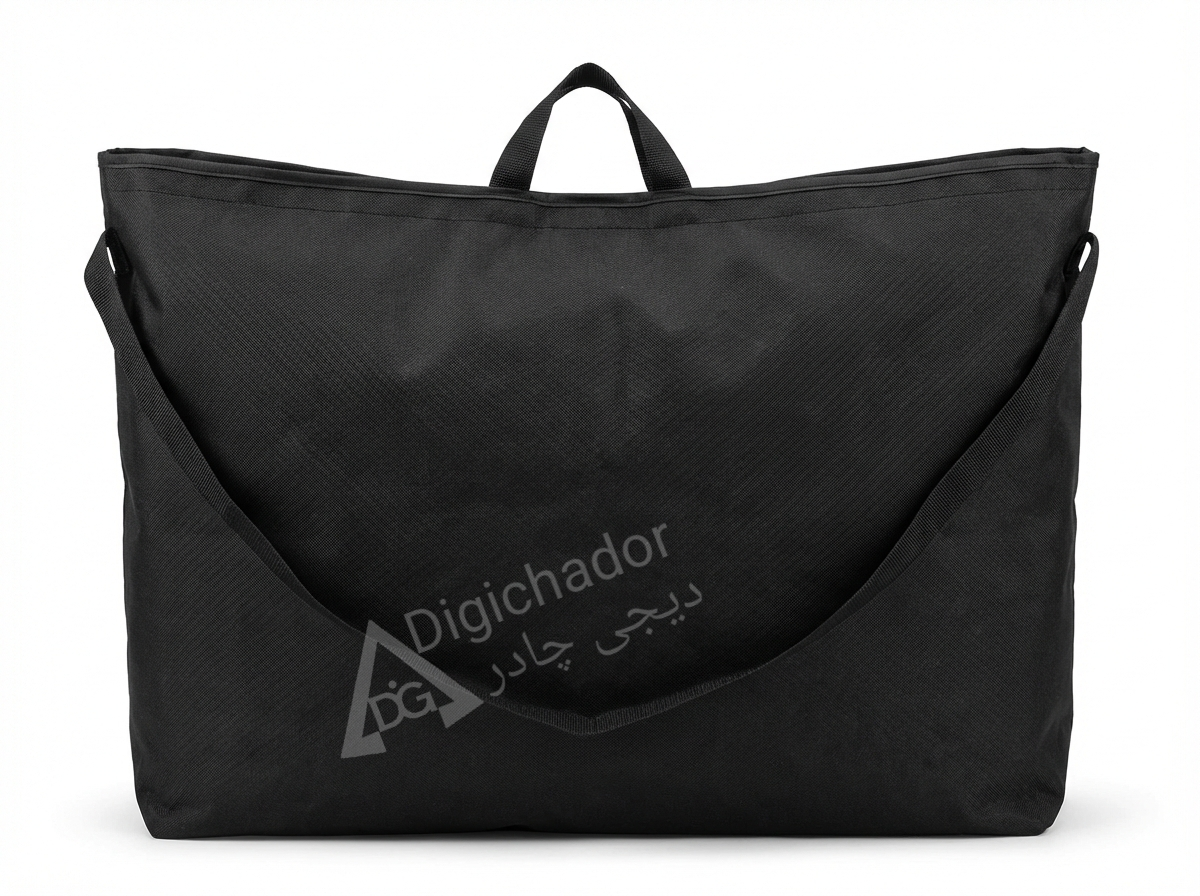 کیف (کاور) حمل صندلی تاشو سومیت زیپدار مشکی دیجی چادر