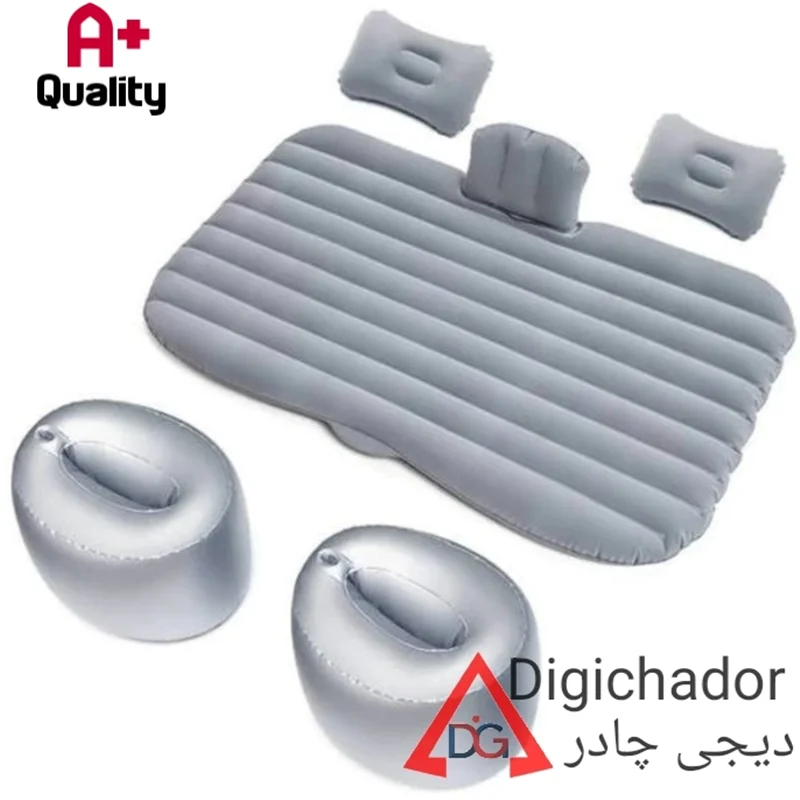 تشک بادی خودرو رنگ طوسی درجه A+ دیجی چادر