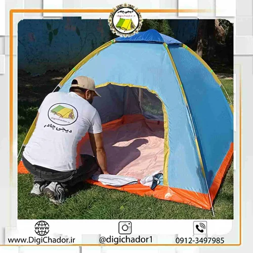 چادر میله ای 3 پلاس کف ضخیم