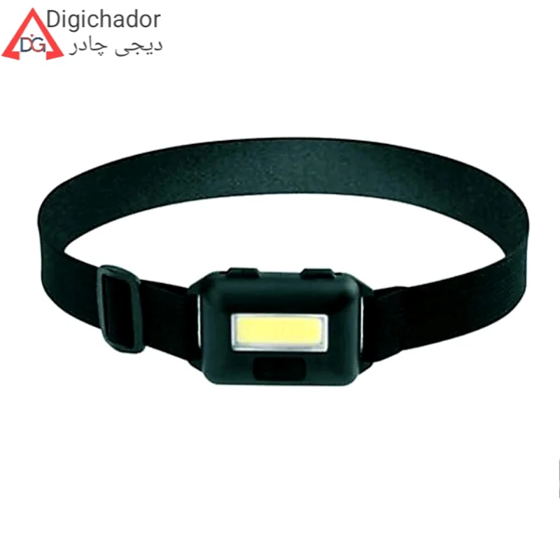 چراغ قوه پیشانی هدلایت سربند باطری خور کمپ