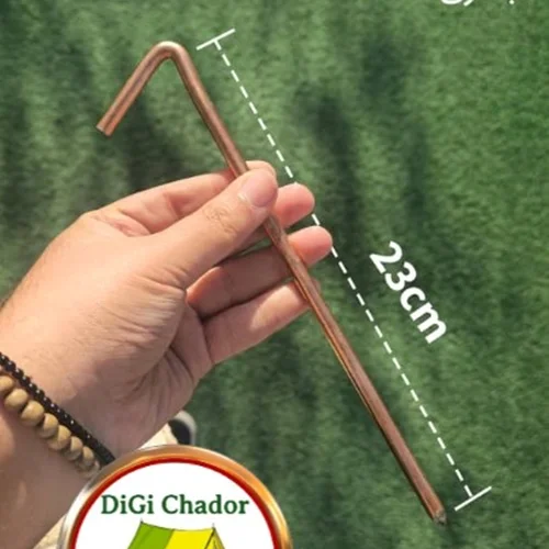 میخ یدک چادر کمپ و تارپ ۶ عددی