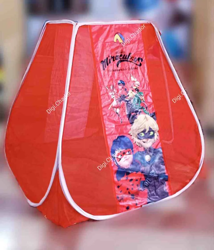 پشه بند انیمیشن نوجوان طرح دختر کفشدوزکی